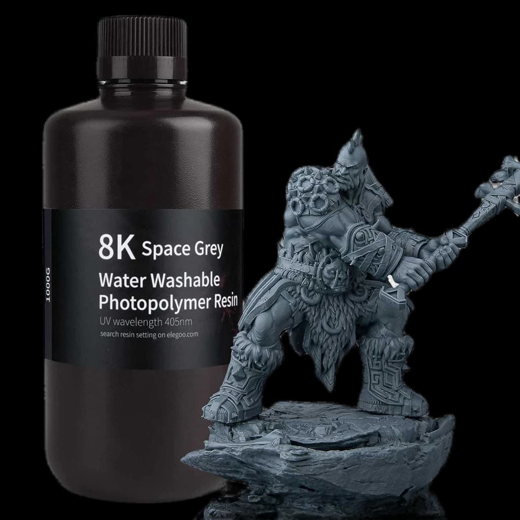 8K Water-Washable Resin