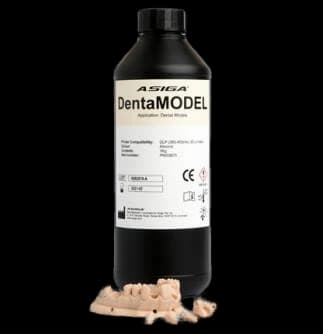 Asiga DentaMODEL Resin Natural 1.000 g