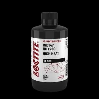 Loctite 3D IND147 HDT230 High Heat Resin Schwarz 1.000 g
