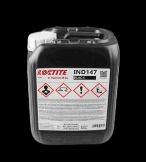 Loctite 3D IND147 HDT230 High Heat Resin Schwarz 5.000 g