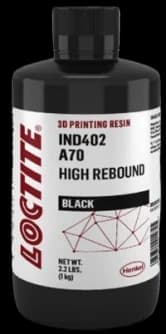 Loctite 3D IND402 A70 High Rebound Resin Schwarz 5.000 g