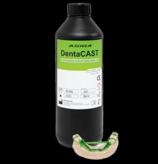 Asiga DentaCAST Resin Grün 1.000 g