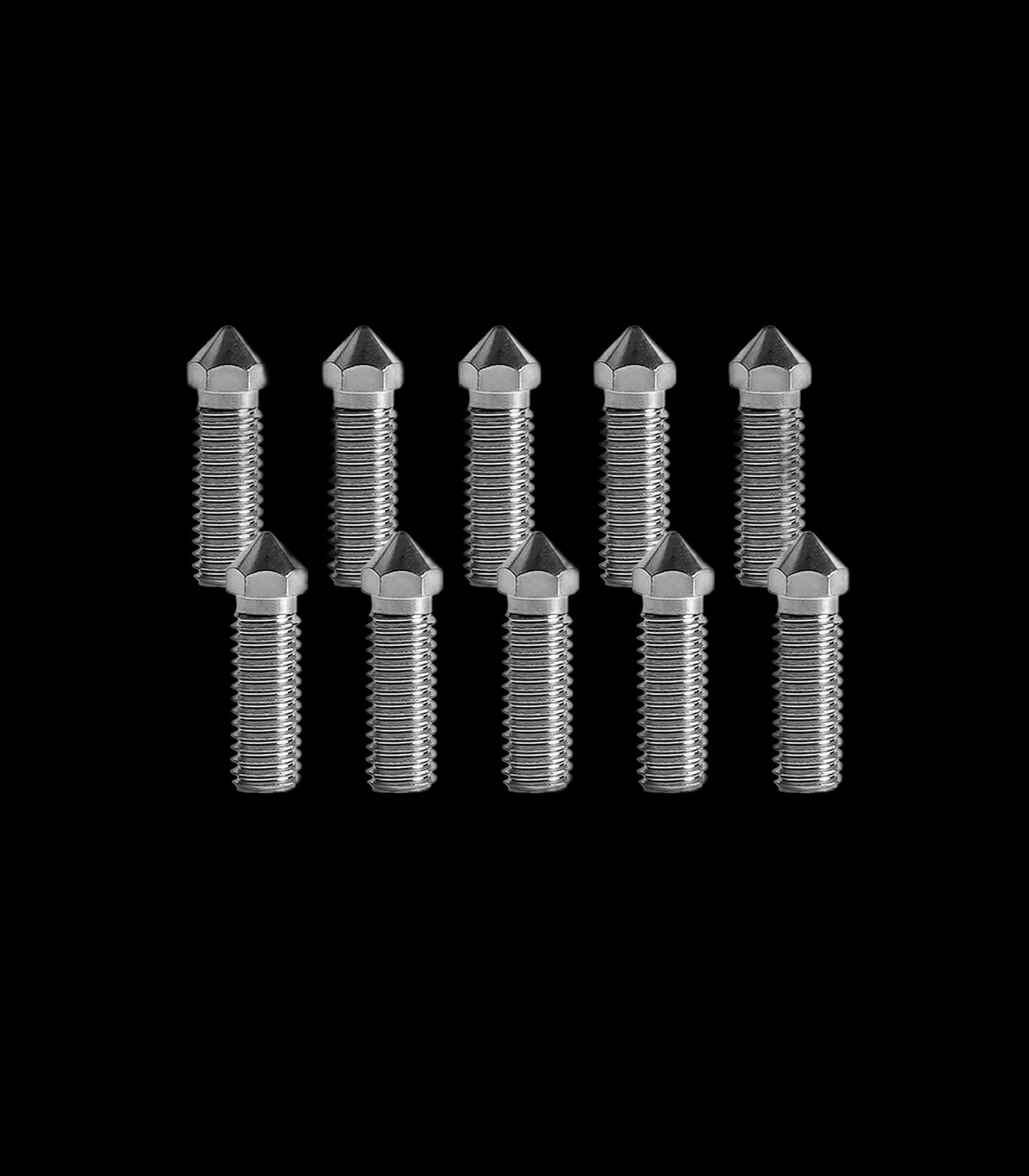 Phrozen Brass Nozzle Set – 0.4mm (10 pcs), Compatible with ARCO