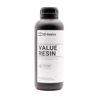 3D-basics Value Resin Translucent Red 1.000 g