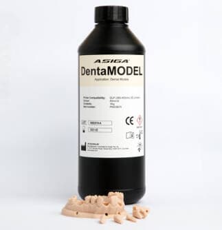Asiga DentaMODEL Resin Natural 1.000 g