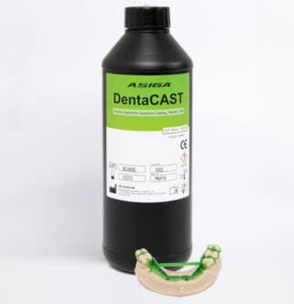 Asiga DentaCAST Resin Grün 1.000 g